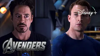 The Avengers | “We Are Not Soldiers” - Tony And Steve Scene | Disney+ [2012]