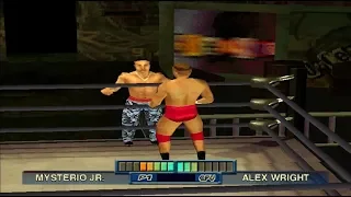 WCW Mayhem - Rey Mysterio Jr. (Part 3) - Quest For The Best Mode (PS1)