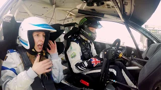 Départ Supercar // Extrait Passenger Ride with FIA World Champion Johan Kristoffersson