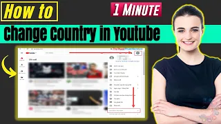 How to change country on youtube 2024