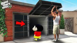 GTA 5 !! SHINCHAN AND FRANKLIN OPENED THE MOST SECRET AND  TUNNEL NEAR FRANKLIN'S HOUSE IN GTA 5