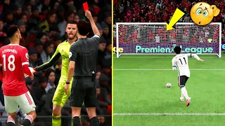 WHAT HAPPENS IF YOUR GK GOT RED CARD IN FIFA GAME!