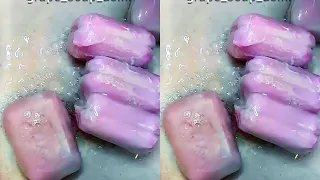 soaked soap / mushy soap : asmr soaked mushy soap 💗