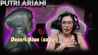 PUTRI ARIANI | Desert Rose cover LIVE (Indonesian culture and creativity 2024) | REACTION & ANALYSIS