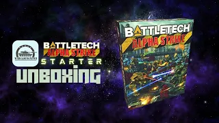 Unboxing Catalyst Games Labs Battletech Alpha Strike Starter [Unboxing]