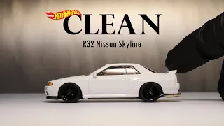 Super Simple Nissan Skyline GTR R32 Hot Wheels Custom