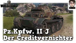 World of Tanks - Pz.Kpfw. II Ausf. J - Die Credit-Vernichtungsmaschine [WoT]