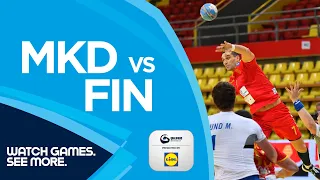 Highlights | North Macedonia vs Finland | Men´s EHF EURO 2022 Qualifiers