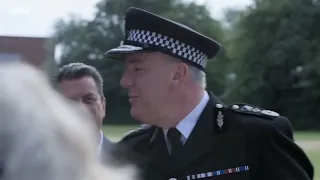 The Chief from Scot Squad opens a time capsule from the 1970's