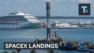 Watch All SpaceX Landings In 60 Seconds