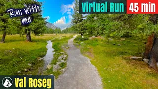 Experience the magic of the lovely valley 🇨🇭 Switzerland Wonderland | Virtual Run #99