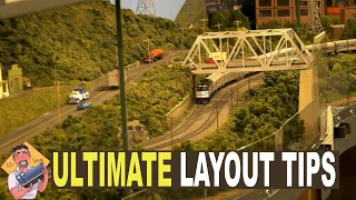 ULTIMATE LAYOUT TIPS for a Great Model Train Room