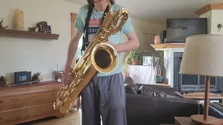 My first overtone Gliss (Leo P glissando)