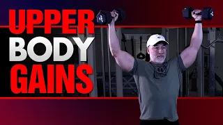 15 Minute UPPER BODY Workout For Men Over 50 | Dumbbells Only | Circuit Training