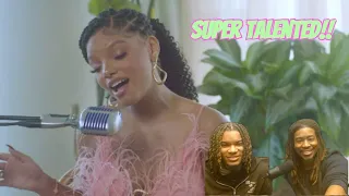 Reaction to Halle Bailey's "Angel" (Music Video/Acoustic)