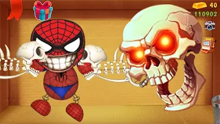 The Skull bomb vs The Spiderman Buddy | Kick The Buddy 2