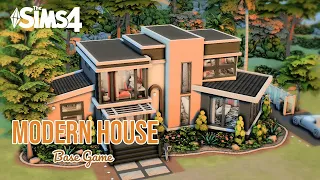 Black & White Modern House | Base Game | SHOWCASE | THE SIMS 4