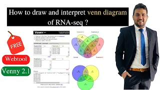 How to draw and interpret venn diagram of RNA-seq ? Venny