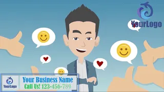 Credit Repair Service Explainer 2D Animated Promo Video