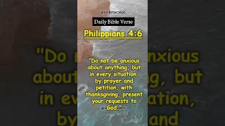 Bible Verse of the Day || Daily Bible Verse || Philippians 4:6