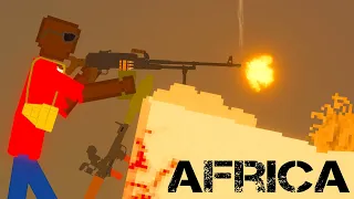 AFRICAN WAR (Battle of the Black Sea) In People Playground