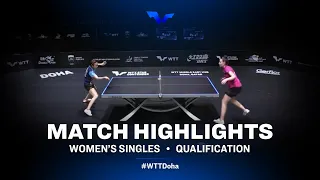 Kim Hayeong vs  Mariia Taikalova | WTT Star Contender Doha 2021 | WS | QUAL Highlights
