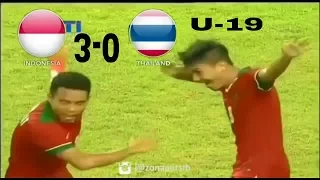 Indonesia VS Thailand 3-0 u19