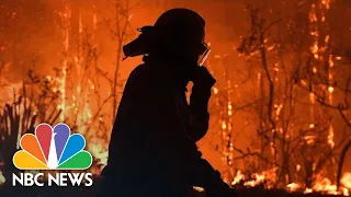 Raging Australian Wildfires Turn Sydney’s Skies Orange | NBC News