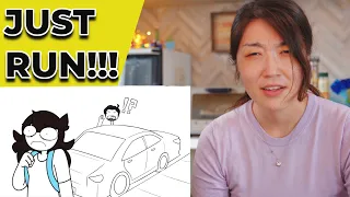 Japanese react to Locked out of my House