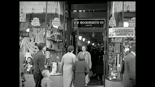 BERLIN, 1937: ALEXANDERPLATZ STREET SCENES (NO SOUND)