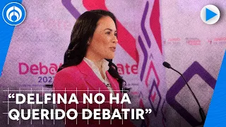 Alejandra del Moral pierde última oportunidad de debatir con Delfina Gómez