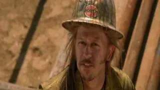 Joe Dirt at the oil rig