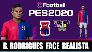 PES 20 EFOOTBAL - BRUNO RODRIGUES - PARANÁ / FACE REALISTA / HOW TO MAKE / TUTORIAL