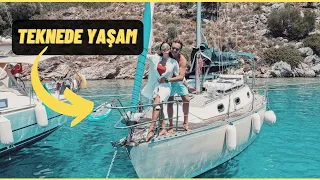 Sailboat LIFE ⛵BEST Places to Swim and Sail in TURKISH COAST (vlog)