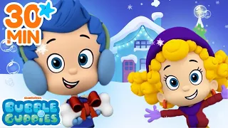 Holidays Songs, Games, and More! ⛄️ 30 Minute Compilation | Bubble Guppies