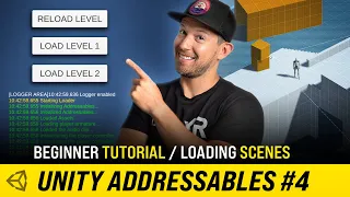 How To Use Unity Addressables For Beginners Part 4 (Scene Loading)