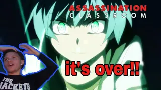 Assassination Classroom EP. 21-22 Reaction | THE SEASON FINALE!! LETS GO NAGISA!