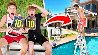 MOST Legendary Pool Dunk Contest Of ALL TIME! ft Tristan Jass