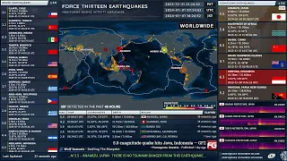 2024-01-01 07:06:07 UTC | Anamizu, Japan (Earthquake Coverage) | Force Thirteen Earthquakes