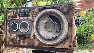 Restore Old Broken SONY G3 Speakers 1977 Made in Japan // Tips Repair Restoration Upgrade Speakers