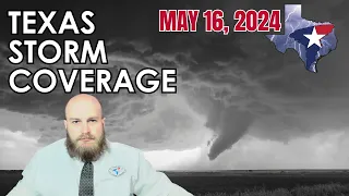 HOUSTON, TEXAS DERECHO & TORNADO WARNINGS (Coverage May 16, 2024)