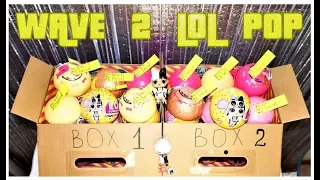 LOL POP WAVE 2 FULL BOXES GOLD BALL SERIES 3 CONFETTI BIG SISTER DOLL HACKS WEIGHT