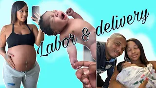 Labor & Delivery Vlog 👶🏽👼🏽💙