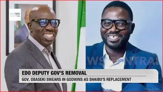 Godwin Obaseki Appoints Omobayo Godwins as Edo Deputy Governor After Philip Shaibu's Impeachment