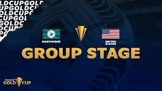2021 Gold Cup | Martinique vs United States