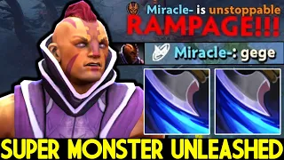 MIRACLE [Anti Mage] Super Monster Unleashed with RAMPAGE Dota 2