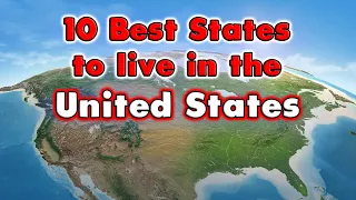 Top 10 BEST STATES to Live in America  2022