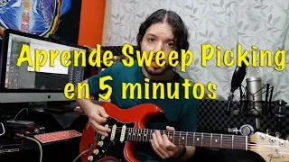 Aprende sweep picking en 5 minutos