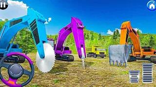 Heavy Rock Mining Cutter Simulator - Off Road Excavator - Android Gameplay