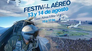 La Fuerza Aérea Argentina abre sus puertas con festival para toda la familia